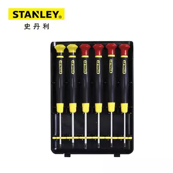 Stanley 66-392-23 Набор плоских и крестообразных микроотверток, 6 предметов A