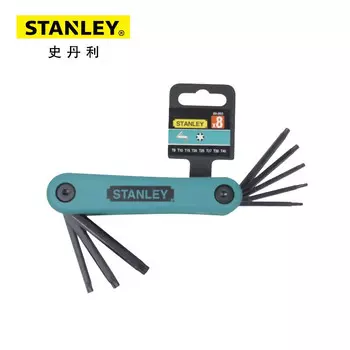 STANLEY 69-263-23C Набор складных цветочных ключей из 8 предметов T9-T40