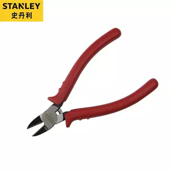 Stanley 6-дюймовые прецизионные плоскогубцы, электронные плоскогубцы, смещенные плоскогубцы, диагональные плоскогубцы, инструменты для ремонта электрика 84-038-23
