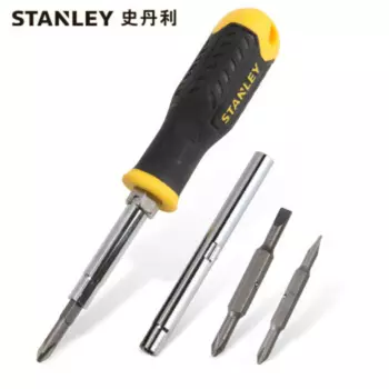 Stanley 6-функциональная многофункциональная отвертка, многофункциональный съемный инструмент для ремонта мобильных телефонов STHT68012-8-23