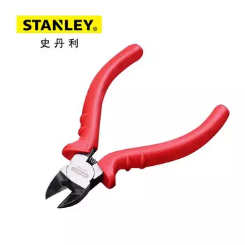 STANLEY 84-036-23 Прецизионные плоскогубцы с красной ручкой, 4 дюйма