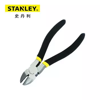 STANLEY 84-124-23 Миниатюрные диагональные плоскогубцы с черной ручкой, 4 дюйма