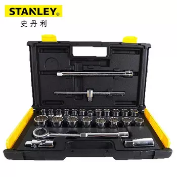 Stanley 86-477-22 Набор из 26 предметов Серия 12,5 мм Набор из 12 метрических углов
