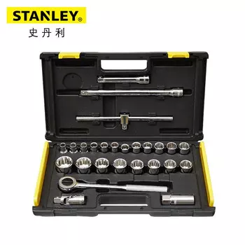 Stanley 86-478-22 Набор из 26 предметов Серия 12,5 мм Набор из 12 дюймовых наконечников