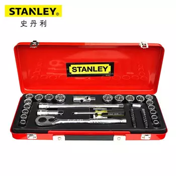 Stanley 89-517-22 Набор из 43 предметов серии 6,3 мм, 12,5 мм, метрические и дюймовые наборы