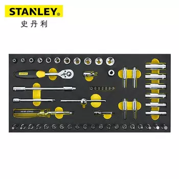 Stanley 90-029-23 Набор держателей инструментов из ЭВА, 56 штук, головки серии 1/4 дюйма