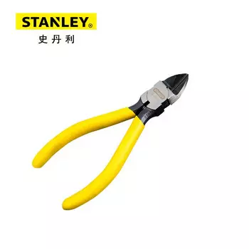 Stanley 90-566-23 Пластиковые плоскогубцы в японском стиле. 5-дюймовые диагональные плоскогубцы. Диагональные плоскогубцы. Экономичные кусачки для электрика.