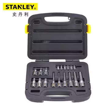 Stanley 91-940-22 Набор из 18 предметов, набор насадок для отверток серии 6,3 мм, 12,5 мм