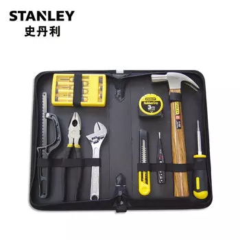 Stanley 92-009-23 Набор бытовых инструментов из 19 предметов, набор молотковых гаечных ключей/[1 комплект]