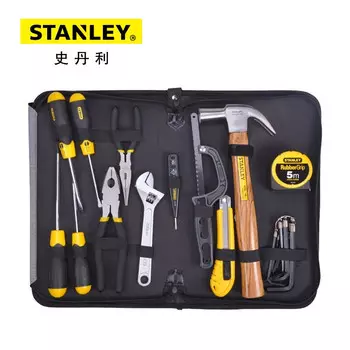 Stanley 92-010-23C профессиональный набор инструментов из 22 предметов, набор инструментов для дома, набор молотковых гаечных ключей