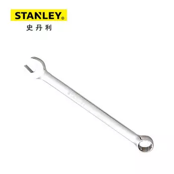 Stanley 93-548-1-22 Метрический большой ключ двойного назначения, рожковый ключ двойного назначения с цветком сливы, 34 мм