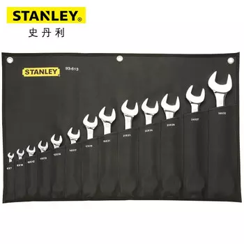 Stanley 93-613-22 Набор из 13 метрических тонко полированных двусторонних ключей