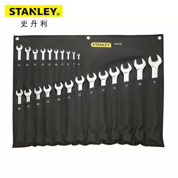 Stanley 93-616-22 Набор из 23 прецизионных полированных длинных ключей двойного назначения с метрической точностью