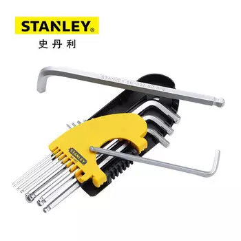 Stanley 94-163-23 Набор из 12 дюймовых шестигранных ключей с шаровой головкой