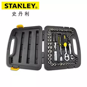 Stanley 94-189-22 Набор из 65 предметов, метрическая серия 6,3 мм, 10 мм