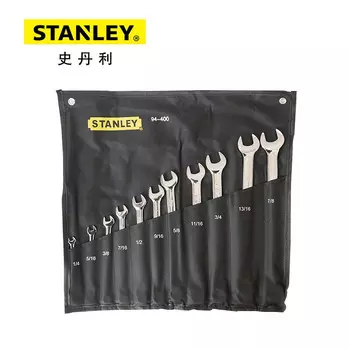 STANLEY 94-400-22 Набор из 11 полированных длинных ключей двойного назначения британского производства.