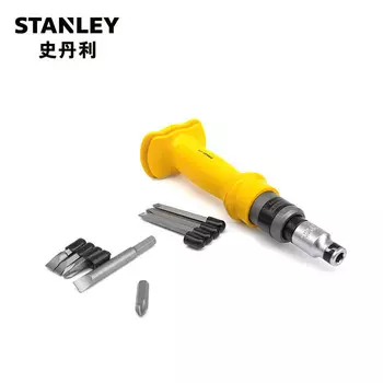 Stanley 95-199-22 Набор ударных отверток из 9 предметов, промышленного класса, можно постучать, чтобы удалить ржавые винты