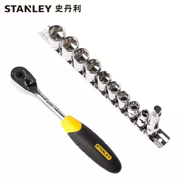 Stanley 95-322-1-23 Набор головок серии 10 мм из 11 предметов, набор ключей с храповым механизмом, инструменты для ремонта автомобилей
