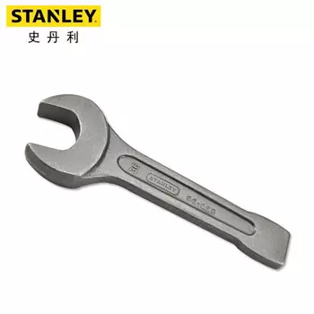 Stanley 96-936-23 Открытый ударный ключ 30 мм, открытый ключ, простой ключ, прямая ручка, одинарная головка