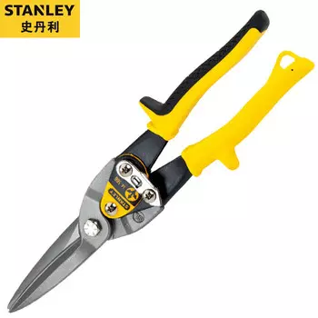 Stanley авиационные ножницы удлиненные железные ножницы с прямой головкой пластина из нержавеющей стали алюминиевая пластина стальная проволока ножницы из железной сетки 14-566-22