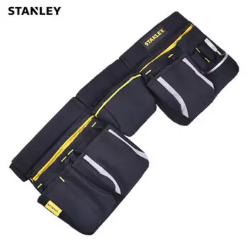 Stanley B Поясная сумка для инструментов Поясная сумка для инструментов Комбинированная поясная сумка для инструментов Утолщенная парусиновая сумка для хранения* [STST511304-8-23]