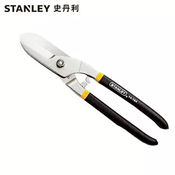 Stanley Британские железные ножницы 8 дюймов, ножницы по металлу промышленного класса, ножницы для проволочной сетки, нержавеющая сталь 14-163-22