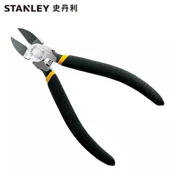STANLEY, черные плоскогубцы с насадками с двойной пластиковой ручкой, 5 дюймов 84-134-23