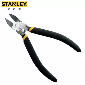 STANLEY, черные плоскогубцы с насадками с двойной пластиковой ручкой, 6 дюймов 84-135-23