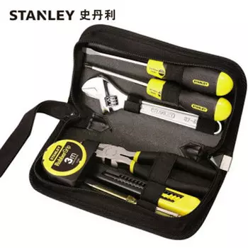 Stanley-D Набор домашних инструментов Набор инструментов Аппаратный набор Бытовых инструментов Набор из 7 предметов*[90-596N-23]