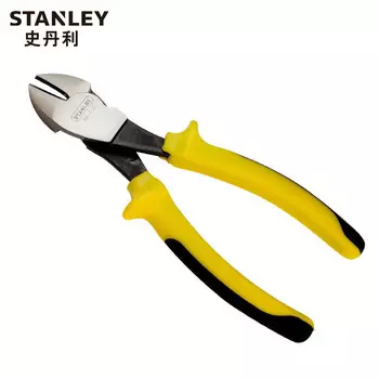 Stanley диагональные плоскогубцы 6 дюймов, диагональные плоскогубцы с двухцветной ручкой, кусачки, плоскогубцы со смещением, кусачки 84-409-23