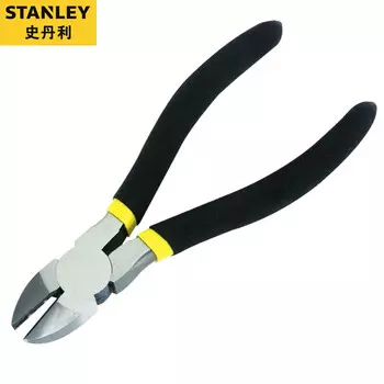 Stanley Диагональные плоскогубцы, мини-маленькие диагональные плоскогубцы, изогнутые плоскогубцы, диагональные плоскогубцы, 4 дюйма 84-124-23