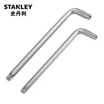 Stanley длинный Г-образный ключ в форме цветка со средним отверстием TT25 полый цвет сливы Г-образная звезда с локтевым отверстием длинный ключ 94-137-23