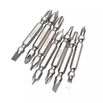 Stanley Двусторонняя отвертка серии 6,3 мм PH2-PH3x65 мм, 10 шт. в упаковке 63-108T