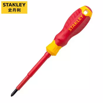 Stanley Изолированная отвертка VDE Крестовая отвертка PH2*100мм STMT60170-23