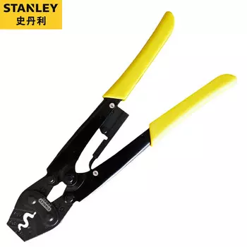 Stanley Клещи для обжима клемм с храповым механизмом Клещи для холодного обжима слоновий нос 0,75-6 мм 84-840-22