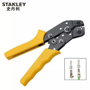 Stanley Клещи для обжима клемм серии STANLEY B, клещи для обжима клемм 0,08-0,5 мм2, клещи для клемм 84-855-22