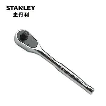 Stanley Ключ с храповым механизмом со стальной ручкой 89-818-22 Быстрый ключ для ремонта авто с двусторонней трещоткой