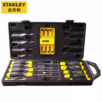 Stanley Комплексный набор отверток из 16 предметов Набор прецизионных крестообразных отверток в форме цветка 68-0002C-23