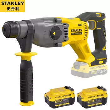 Перфоратор Stanley SBH900-A9 + два аккумулятора 20V/6.0Ah, зарядное устройство