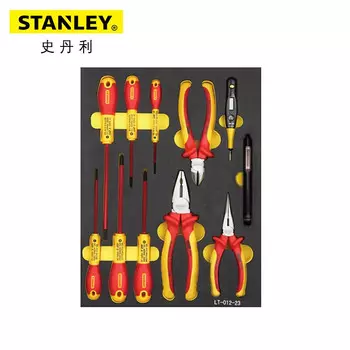 Stanley LT-012-23 Набор изолированных держателей инструментов профессионального уровня, 11 предметов
