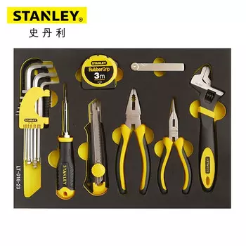 Stanley LT-016-23 Набор из 21 крепежного зажима для измерительного инструмента