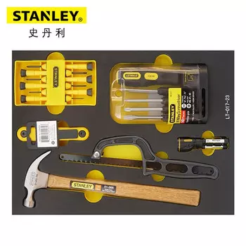 Stanley LT-017-23 Набор из 20 крепежных держателей ударно-режущего инструмента
