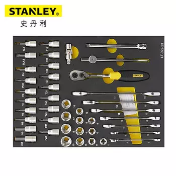 Stanley LT-022-23 Набор из 42 предметов, метрический держатель инструмента серии 10 мм
