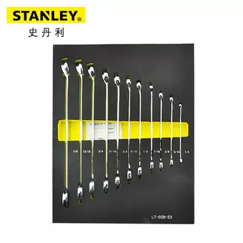 Stanley LT-028-23 Набор из 11 британских держателей для длинных гаечных ключей двойного назначения.
