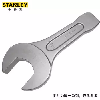 Stanley метрический ударный ключ с одной головкой для тяжелых условий эксплуатации, ударный ключ с прямой рукояткой, 100 мм, 96-960