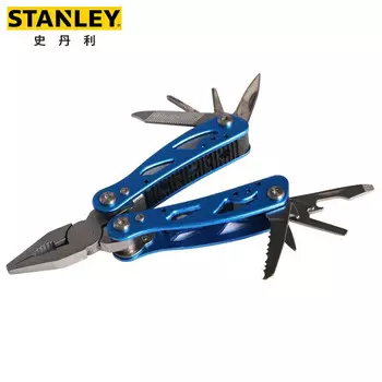 STANLEY mini 12-в-1 универсальные плоскогубцы портативные складные комбинированные многофункциональные плоскогубцы синие STHT70648