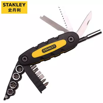 Stanley Многофункциональная отвертка 14-в-1 Торцевая отвертка с 6 углами 70-695-23C