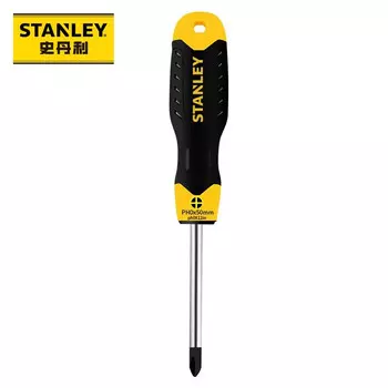 Stanley Мощная крестовая отвертка многофункциональная магнитная маленькая отвертка PH1x100mm STMT67552-8-23 1 шт.