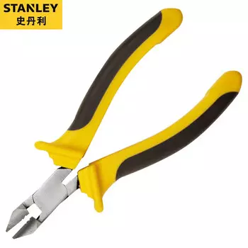 Stanley мощные диагональные плоскогубцы двойного назначения Диагональные плоскогубцы 6 дюймов для зачистки проводов 84-481-1-22