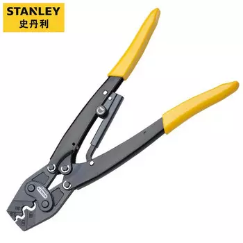 Stanley Мощные клещи для обжима оголенных клемм 2-16 мм Клещи для холодного обжима Клещи для обжима проводов 84-842-22